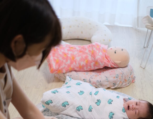 【おくるみタッチケア開催】赤ちゃんが寝ない問題を解決したい！